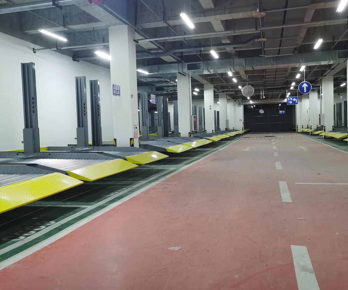 2層簡易升降類機(jī)械式立體停車設(shè)備安裝