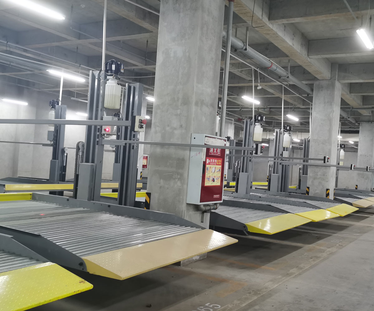 荔波PSH上下升降立體停車庫安裝