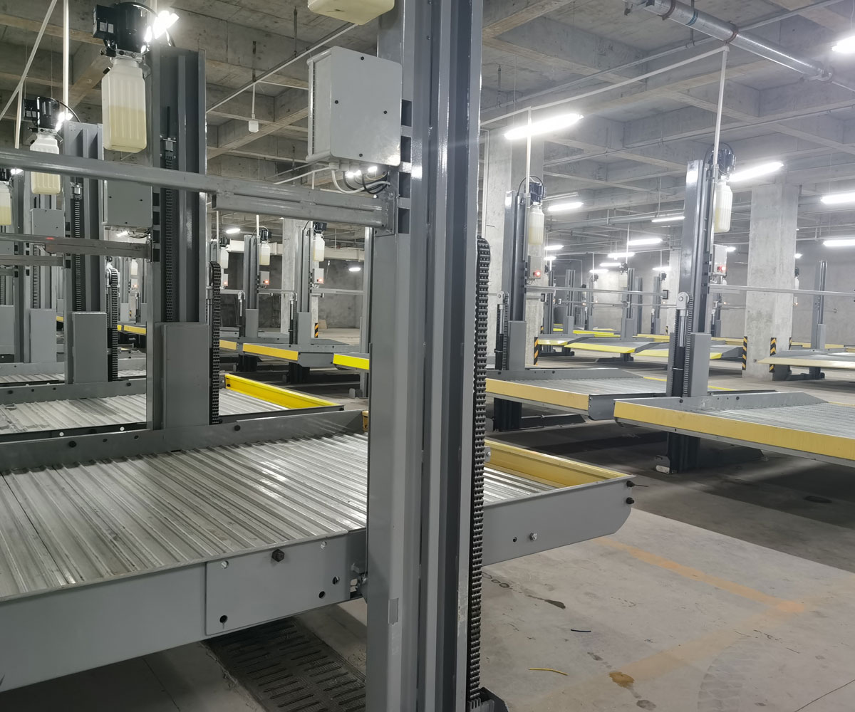兩柱式立體停車場安裝