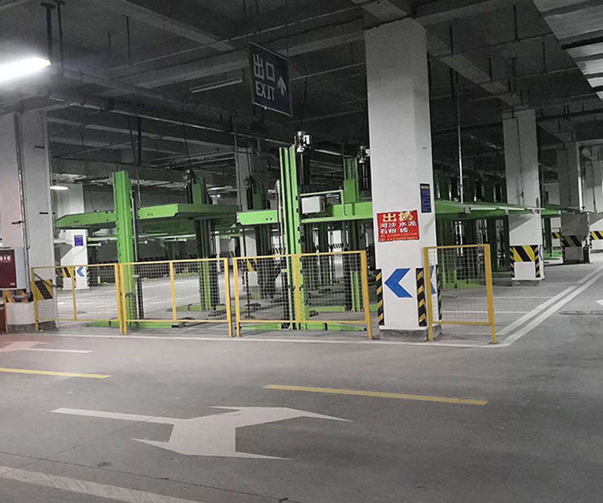 錦屏兩層升降橫移式機械式停車庫租賃