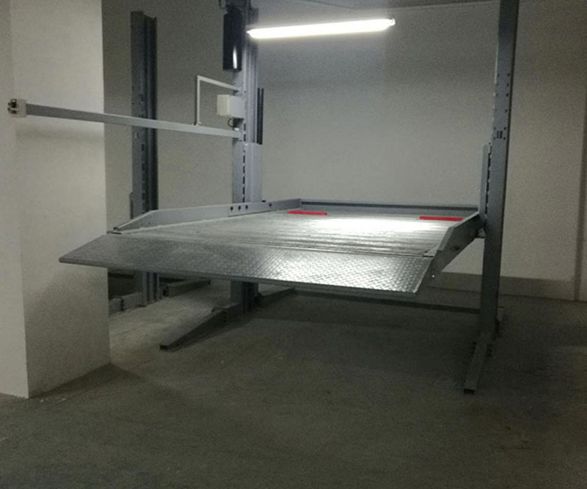大方兩層升降式機械式立體停車設備二手