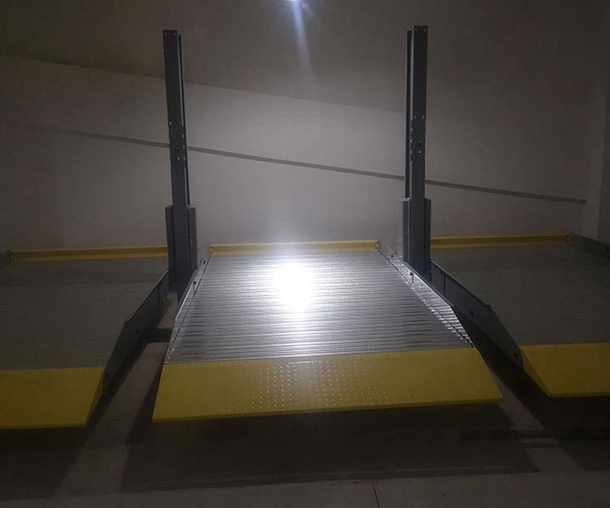 正安三層升降平移停車立體車庫出租