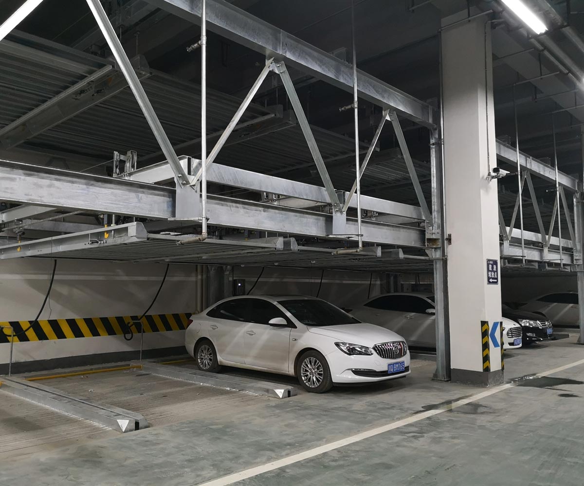云巖全自動升降橫移類機械立體停車設備