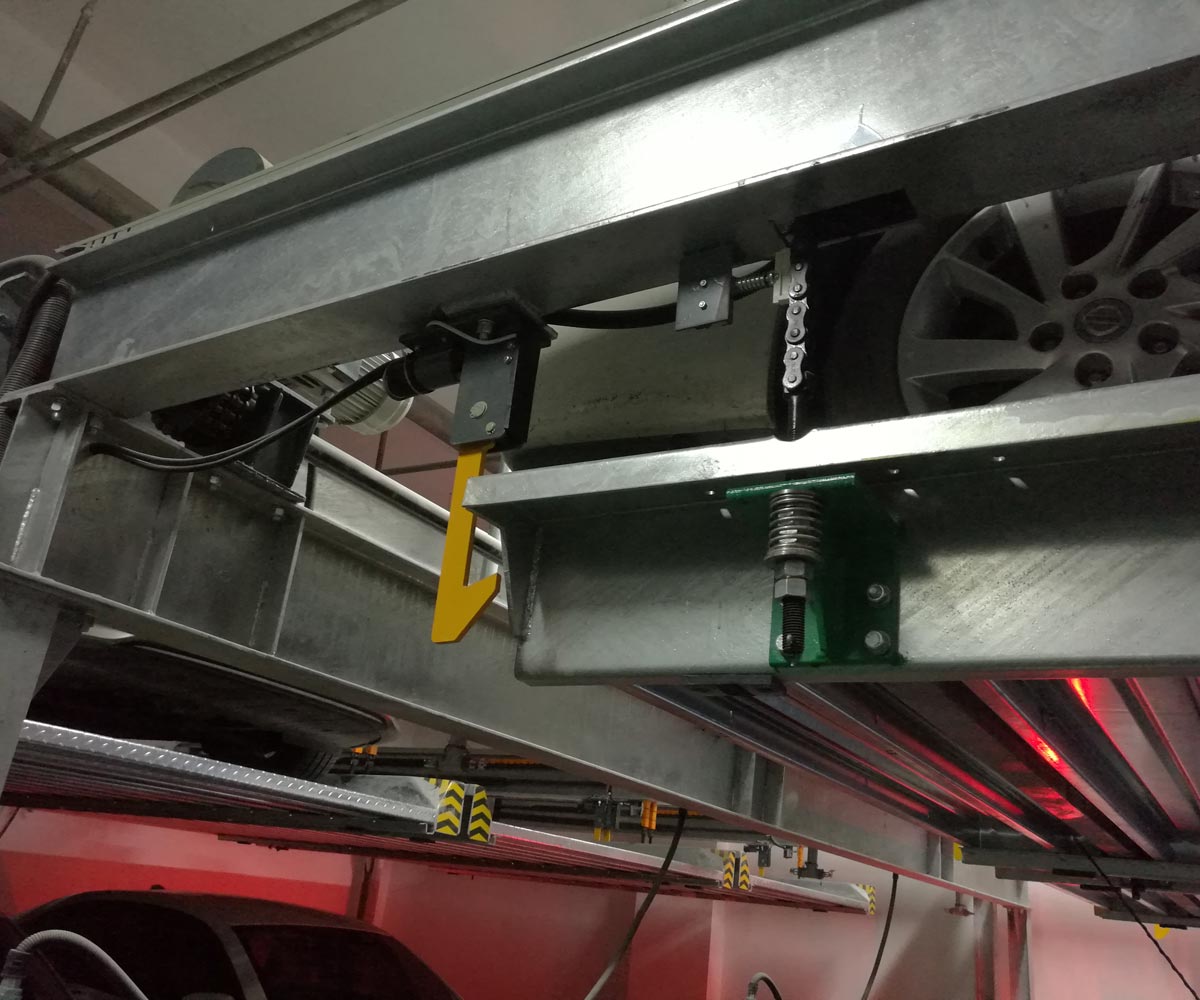 正安小區升降橫移類機械式立體停車設備