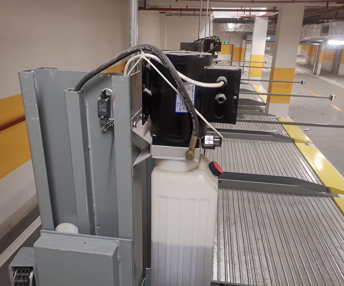 永州三層升降橫移機械式停車設備的組成及故障解決方案